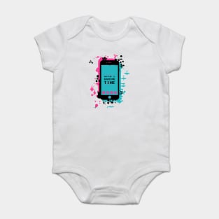 Riso Phone Baby Bodysuit